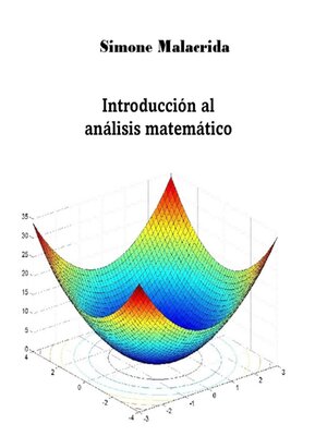 cover image of Introducción al análisis matemático